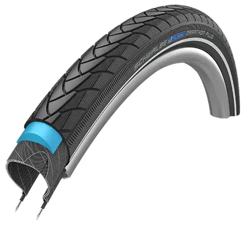35-349 MARATHON PLUS 16x1.35 Drahtreifen SMARTGUARD ADDIX Reflex Schwarz