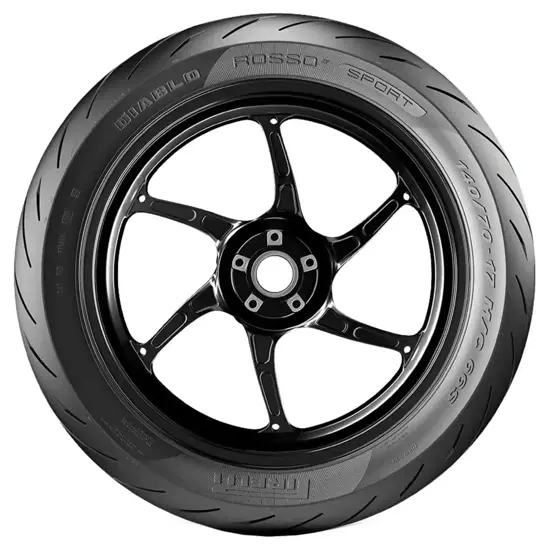 Pirelli 80 90 17 44S Diablo Rosso Sport F R M C 15376289